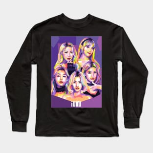 g idle kpop Long Sleeve T-Shirt